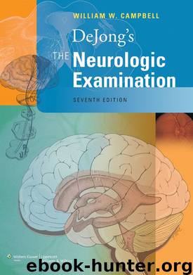 DeJong's The Neurologic Examination by Campbell William W