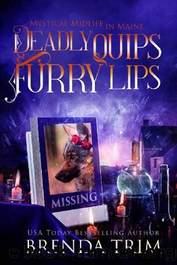 Deadly Quips & Furry Lips: Paranormal Women's Fiction (Mystical Midlife in Maine Book 12) by Brenda Trim