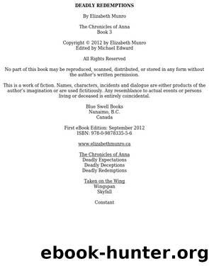 Deadly Redemptions by Elizabeth Munro
