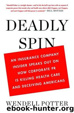 Deadly Spin by Potter Wendell
