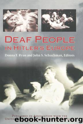 Deaf People in Hitler's Europe by Donna F. Ryan