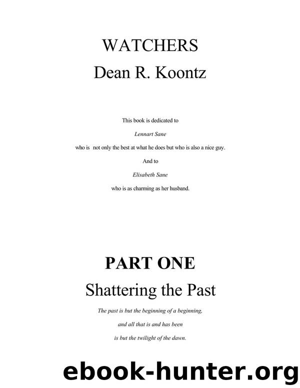 Dean Koontz - Watchers.doc by klausmb