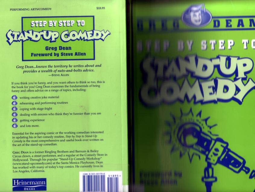 Dean, Greg by Step By Step To Stand Up Comedy