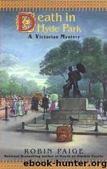 Death In Hyde Park by Robin Paige