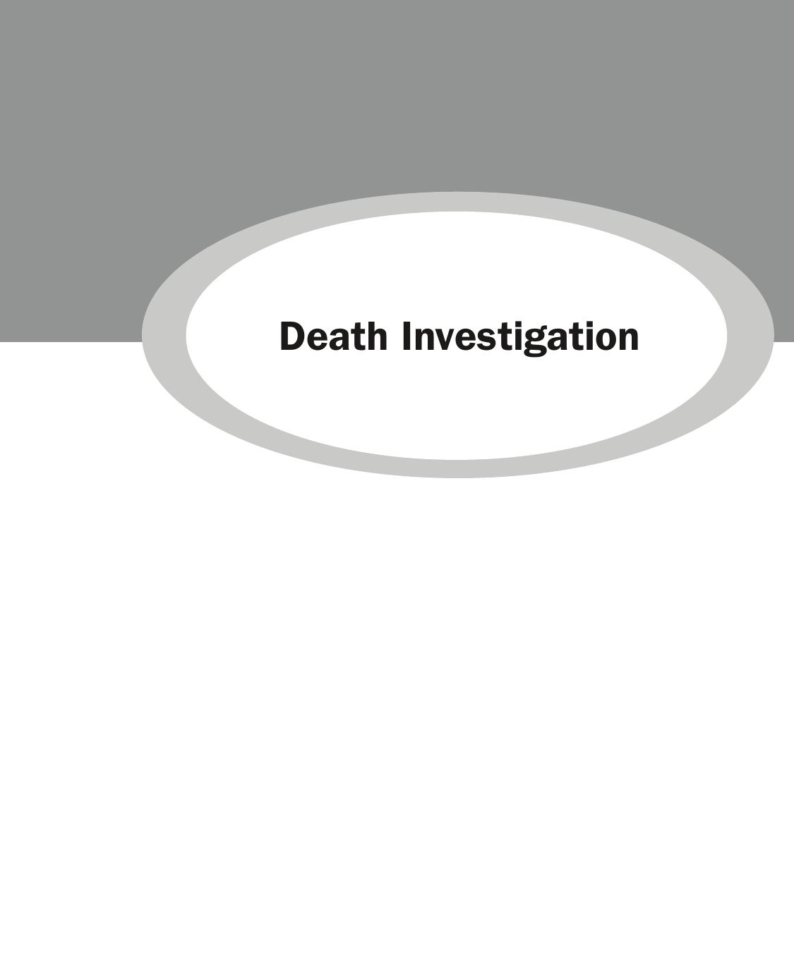 Death Investigation. An Introduction to Forensic Pathology for the Nonscientist by Ann L. Bucholtz (Auth.)