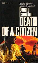 Death Of A Citizen by Hamilton Donald