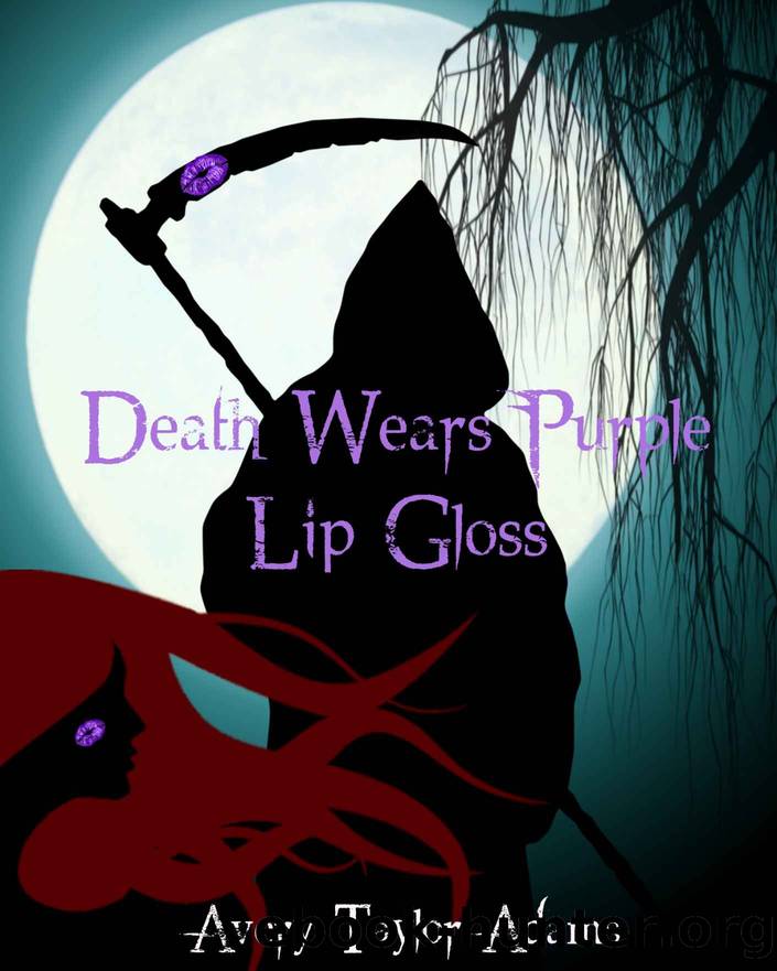 Death Wears Purple Lip Gloss by Avery Taylor Adams