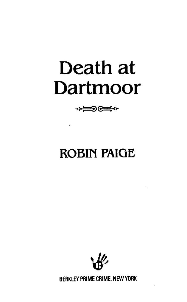 Death at Dartmoor by Robin Paige
