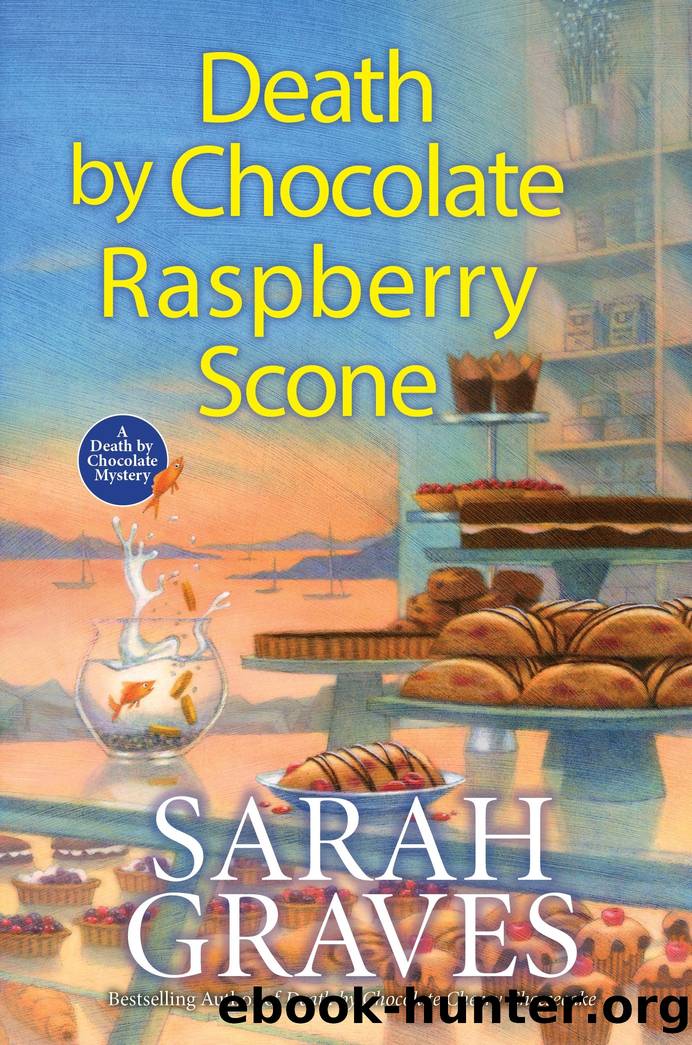 Death by Chocolate Raspberry Scone by Sarah Graves