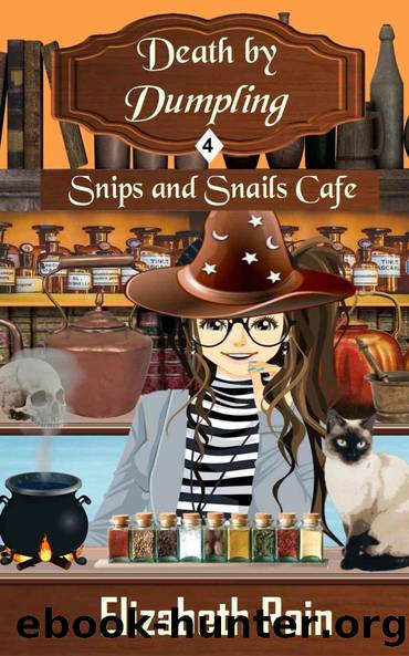 Death by Dumpling: A Cozy Paranormal Women's Fiction (Snips and Snails Cafe Murder and Mayhem Mysteries Book 4) by Elizabeth Rain