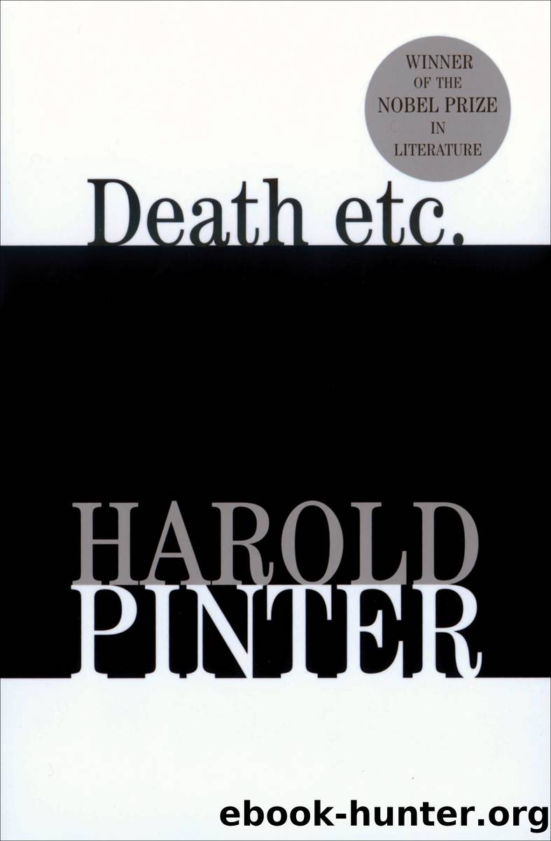 Death etc. by Harold Pinter