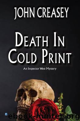 Death in Cold Print by John Creasey