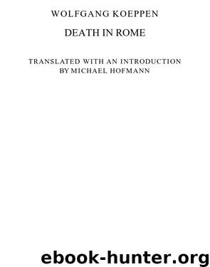 Death in Rome by Wolfgang Koeppen