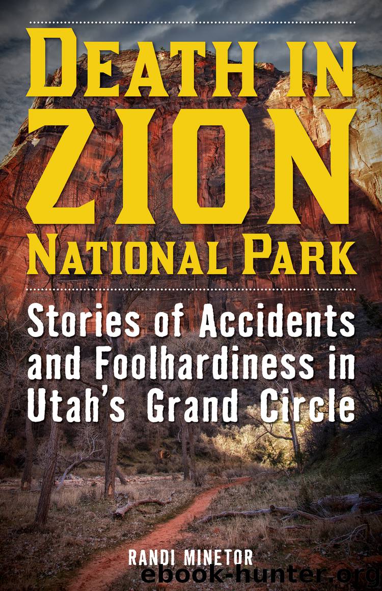 Death in Zion National Park by Randi Minetor