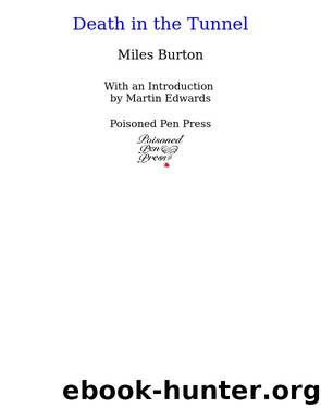 Death in the Tunnel by Miles Burton