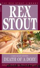 Death of A Doxy by Rex Stout