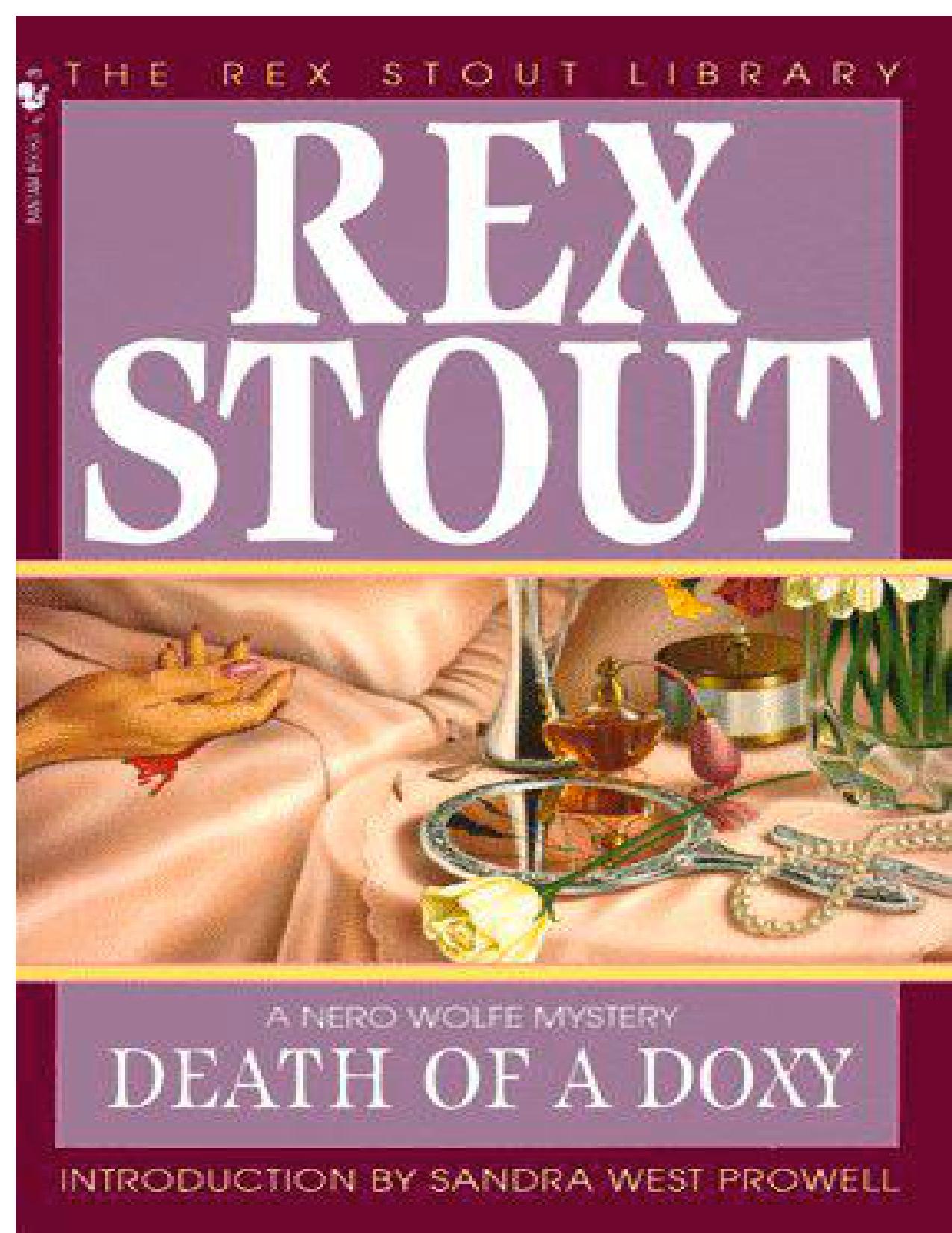 Death of a Doxy by Rex Stout