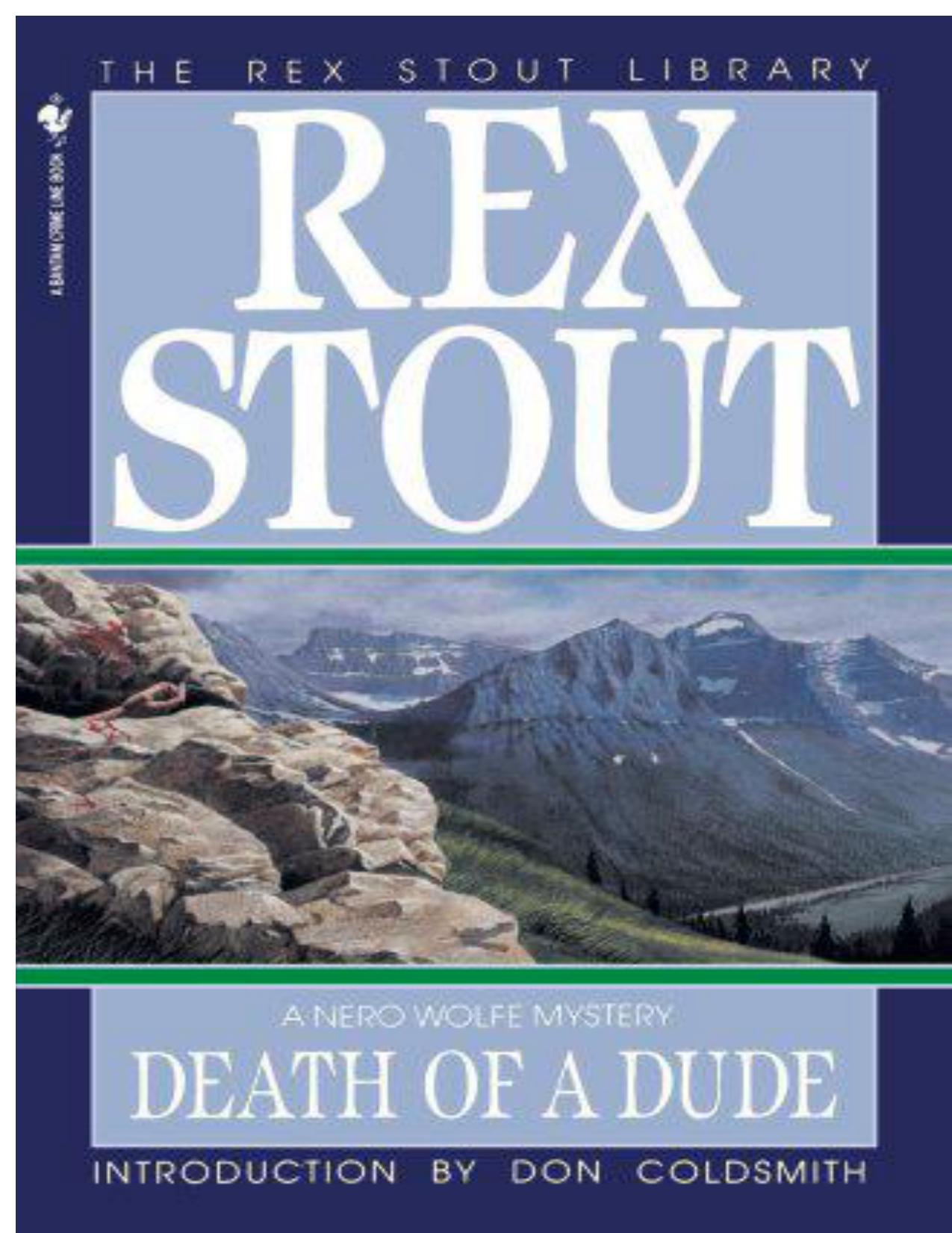 Death of a Dude by Rex Stout