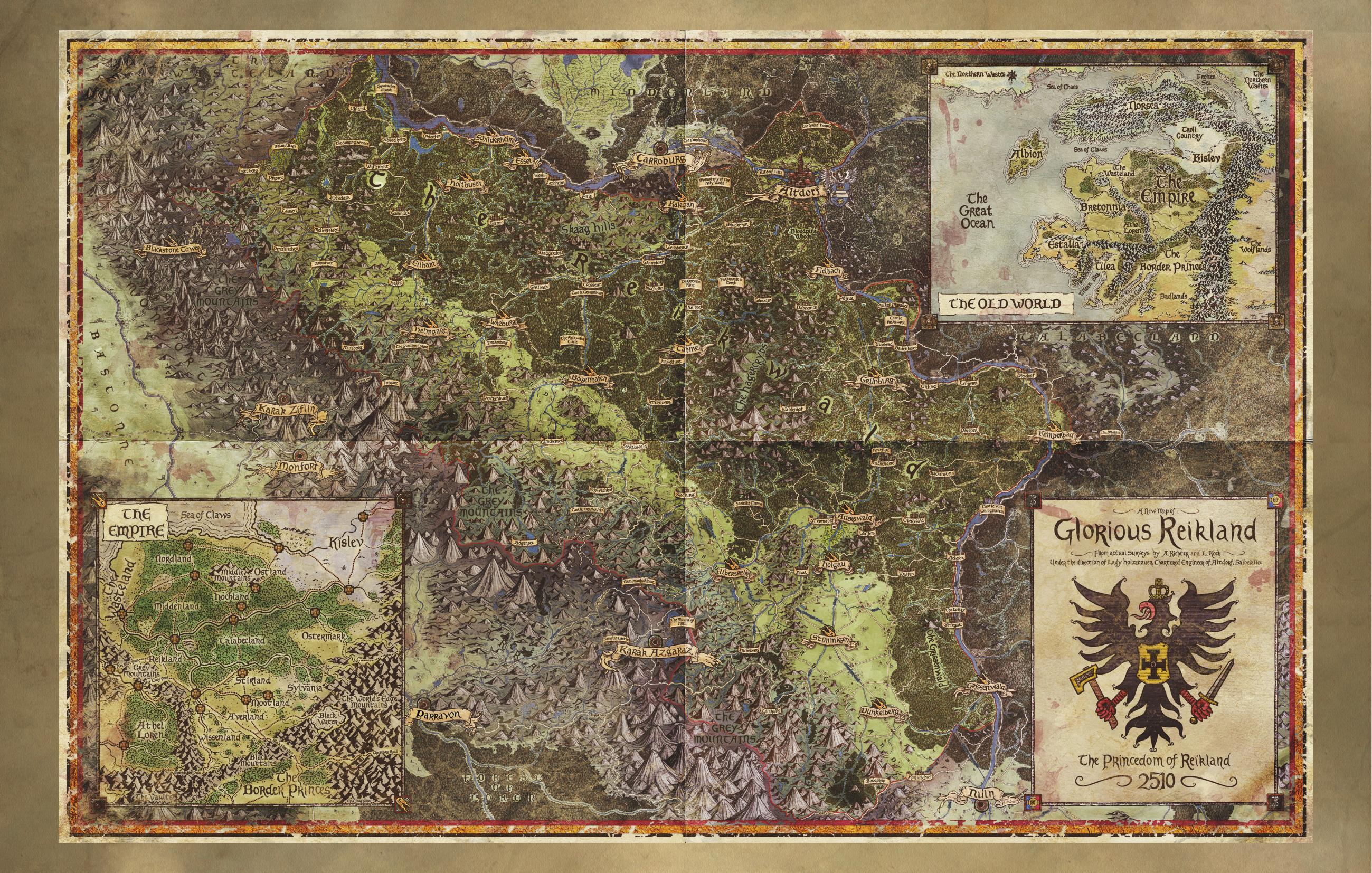 Death on the Reik by Endpaper Maps