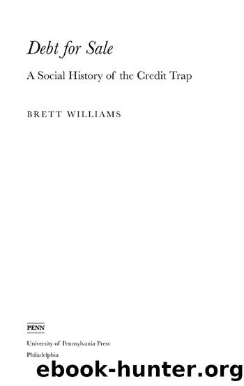 Debt for Sale by Brett Williams