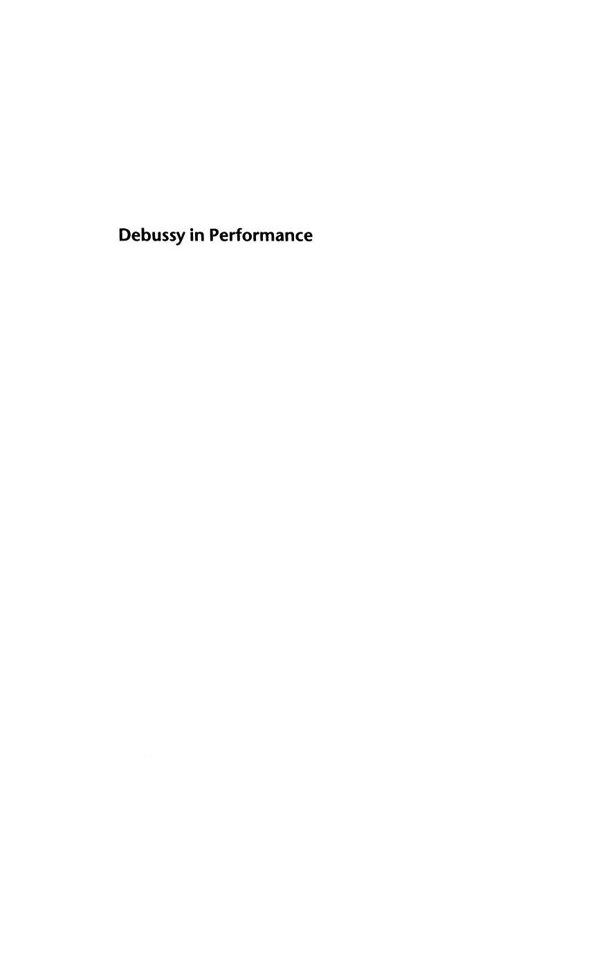 Debussy in Performance by James R. Briscoe (editor)