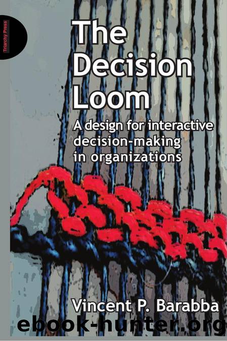 Decision Loom : A Design for Interactive Decision-Making in Organizations by Vincent Barabba