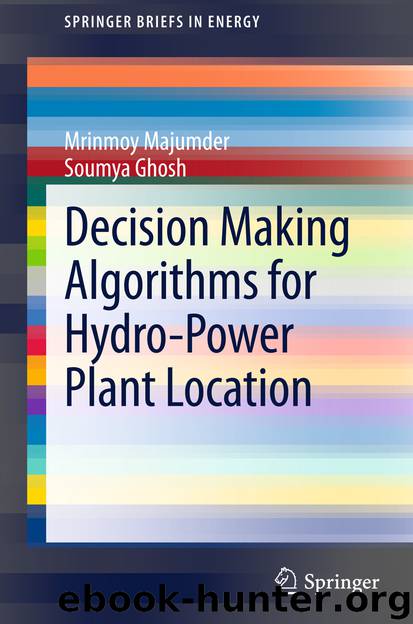 Decision Making Algorithms for Hydro-Power Plant Location by Mrinmoy Majumder & Soumya Ghosh