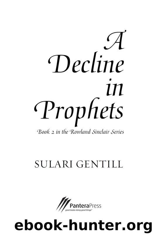 Decline in Prophets by Sulari Gentill