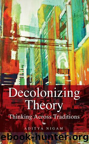 Decolonizing Theory by Nigam Aditya;