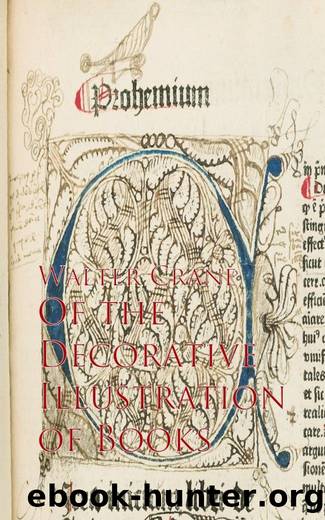 Decorative Illustration of Books by Walter Crane
