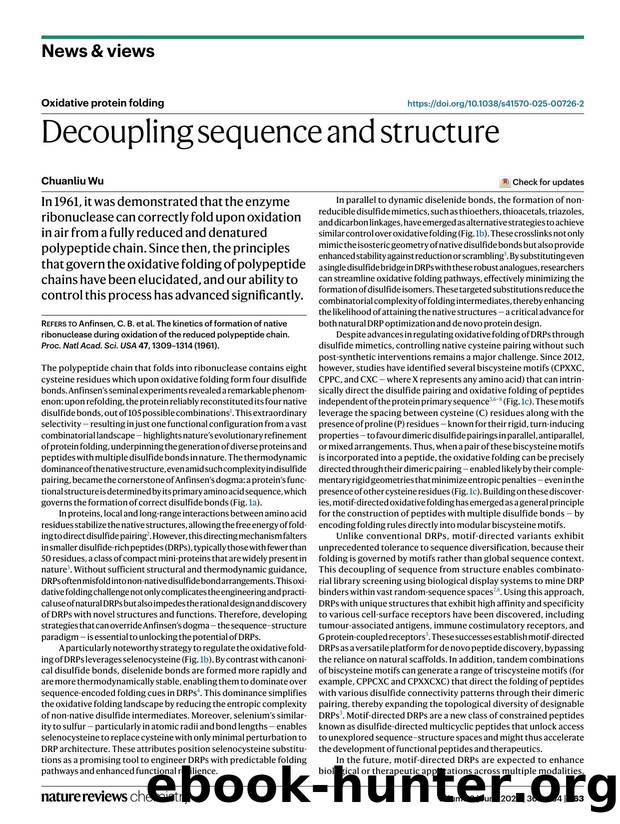Decoupling sequence and structure by Chuanliu Wu