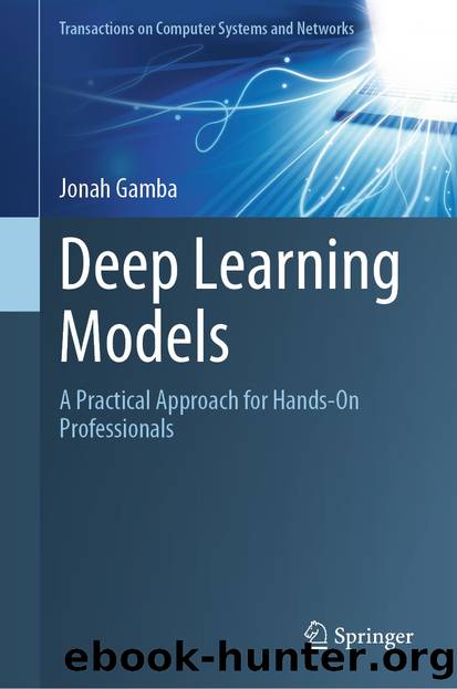 Deep Learning Models by Jonah Gamba