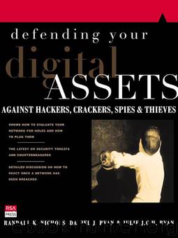 Defending Your Digital Assets Against Hackers,Crackers,Spies,and Thieves by Randall Nichols & Julie J. C H. Ryan
