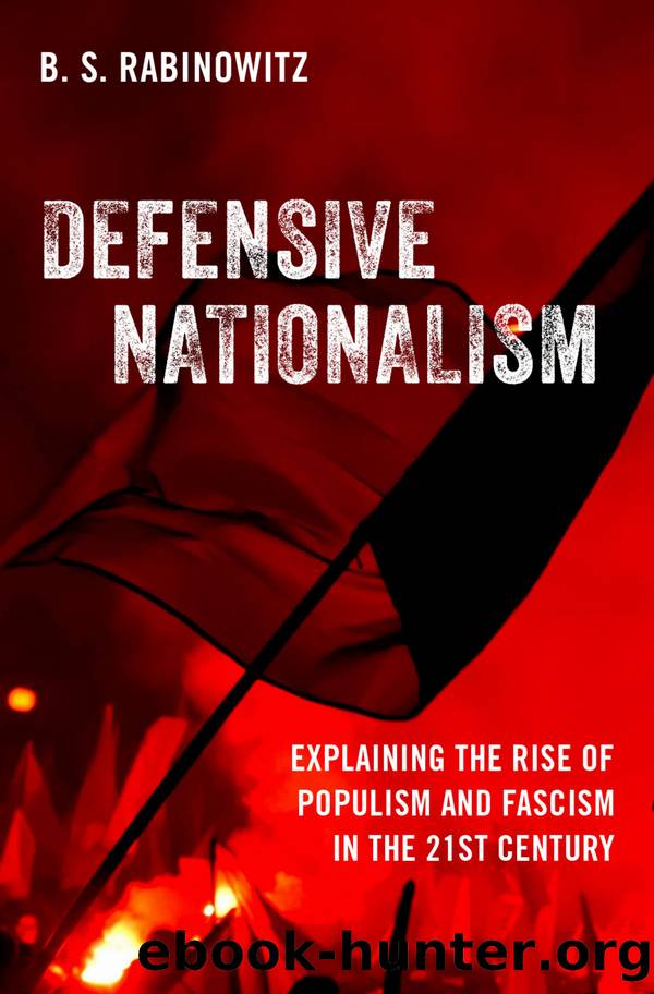 Defensive Nationalism by B. S. Rabinowitz;