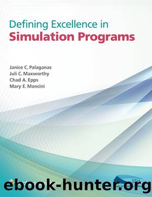 Defining Excellence in Simulation Programs by unknow