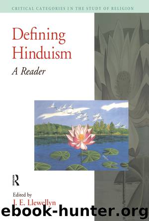 Defining Hinduism by J. E. Llewellyn