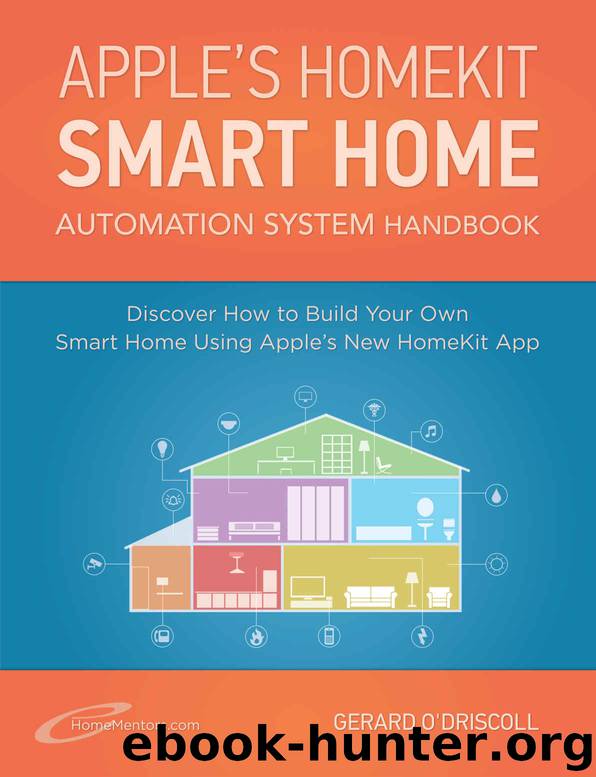 Definitive Guide to Apple's HomeKit Smart Home Automation System : Discover How to Use the Home App in iOS 10 To Build Your Own Smart Home Using Apple’s ... Home Automation Essential Guides Book 7) by Gerard O'Driscoll