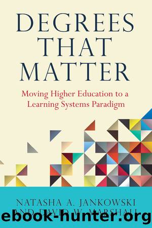 Degrees That Matter by Natasha A. Jankowski & David W. Marshall