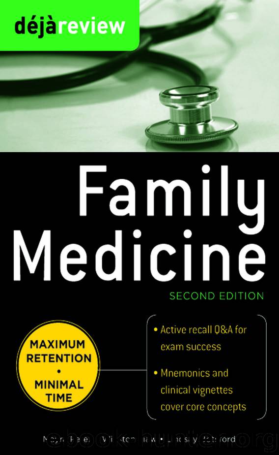 Deja Review Family Medicine, 2nd Edition by Mayra Perez Winston Liaw Lindsay K. Botsford