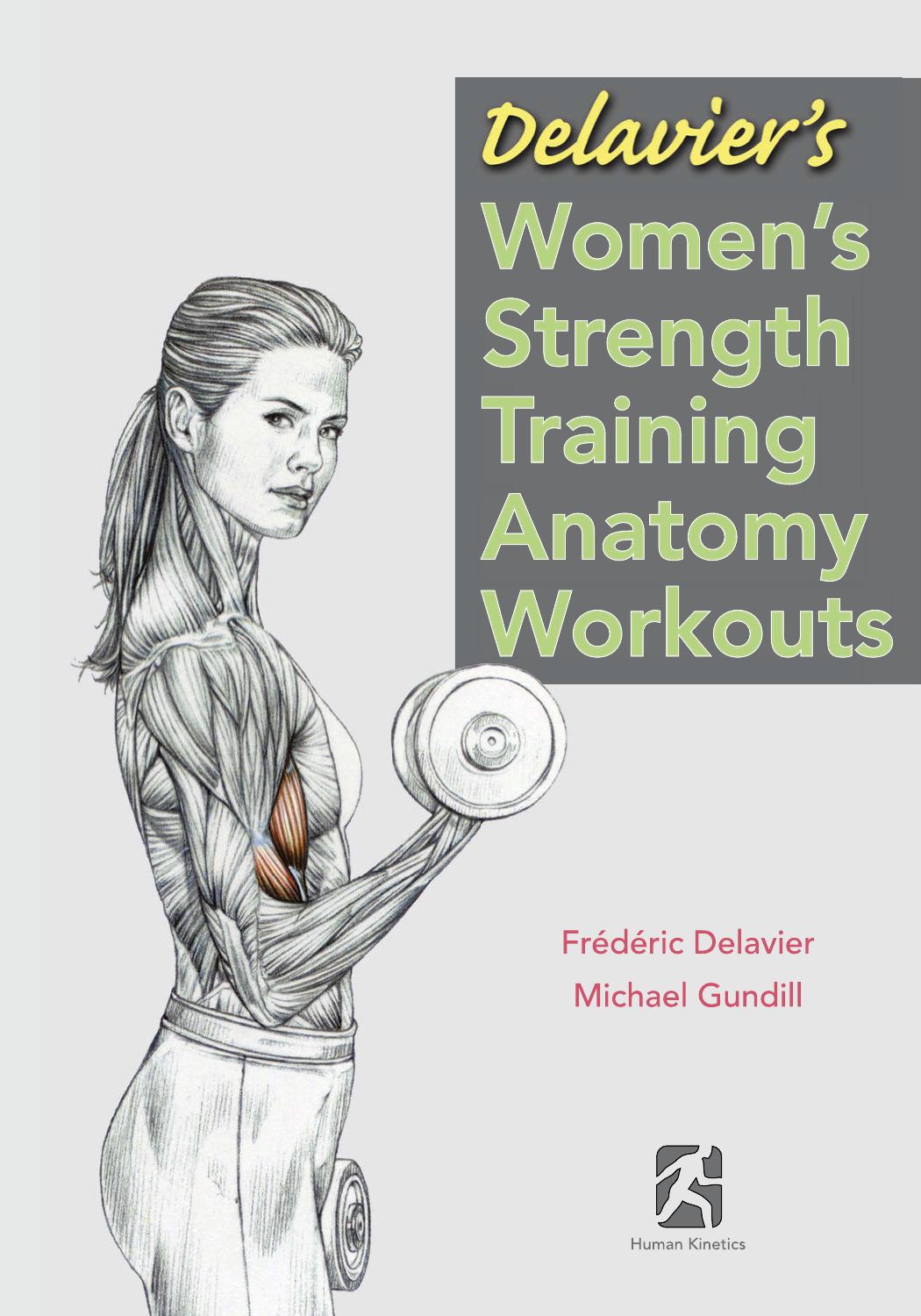 Delavier's Women's Strength Training Anatomy Workouts by Frédéric Delavier