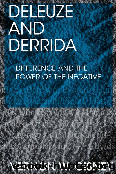 Deleuze and Derrida by Vernon W. Cisney
