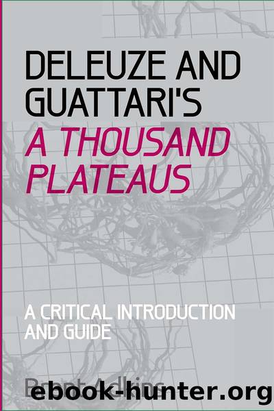 Deleuze and Guattari's A Thousand Plateaus by Brent Adkins