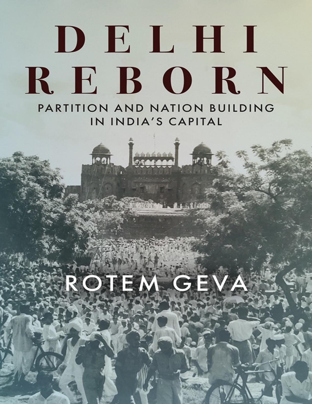 Delhi Reborn: Partition and Nation Building in India's Capital by Rotem Geva