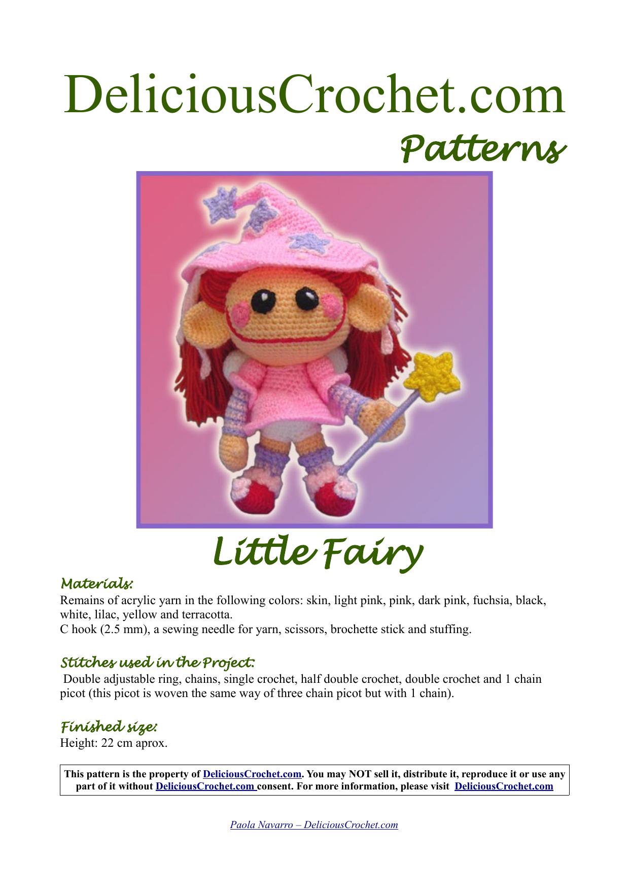 Delicious Crochet - Little Fairy by Unknown