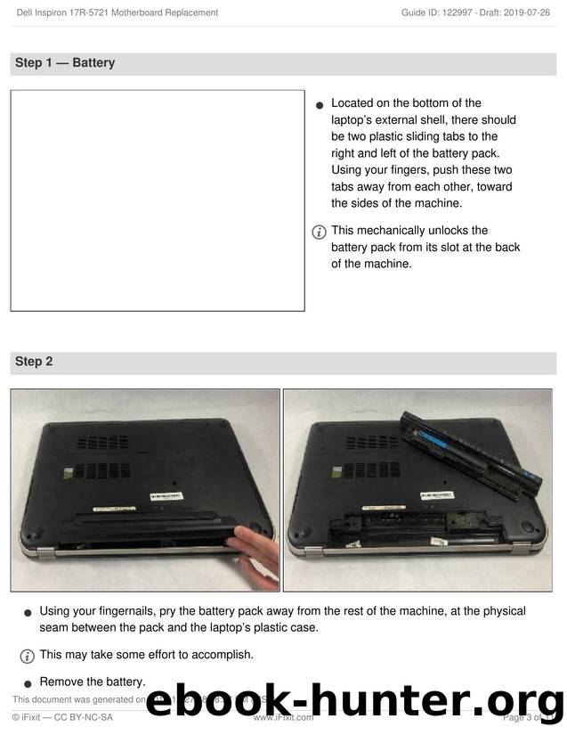 Dell Inspiron 17R-5721 Motherboard Replacement by Unknown