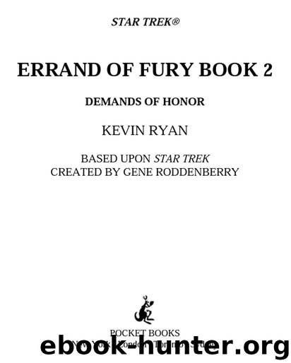Demands of Honor by Kevin Ryan
