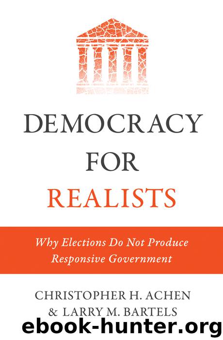 Democracy for Realists by Achen Christopher H. Bartels Larry M