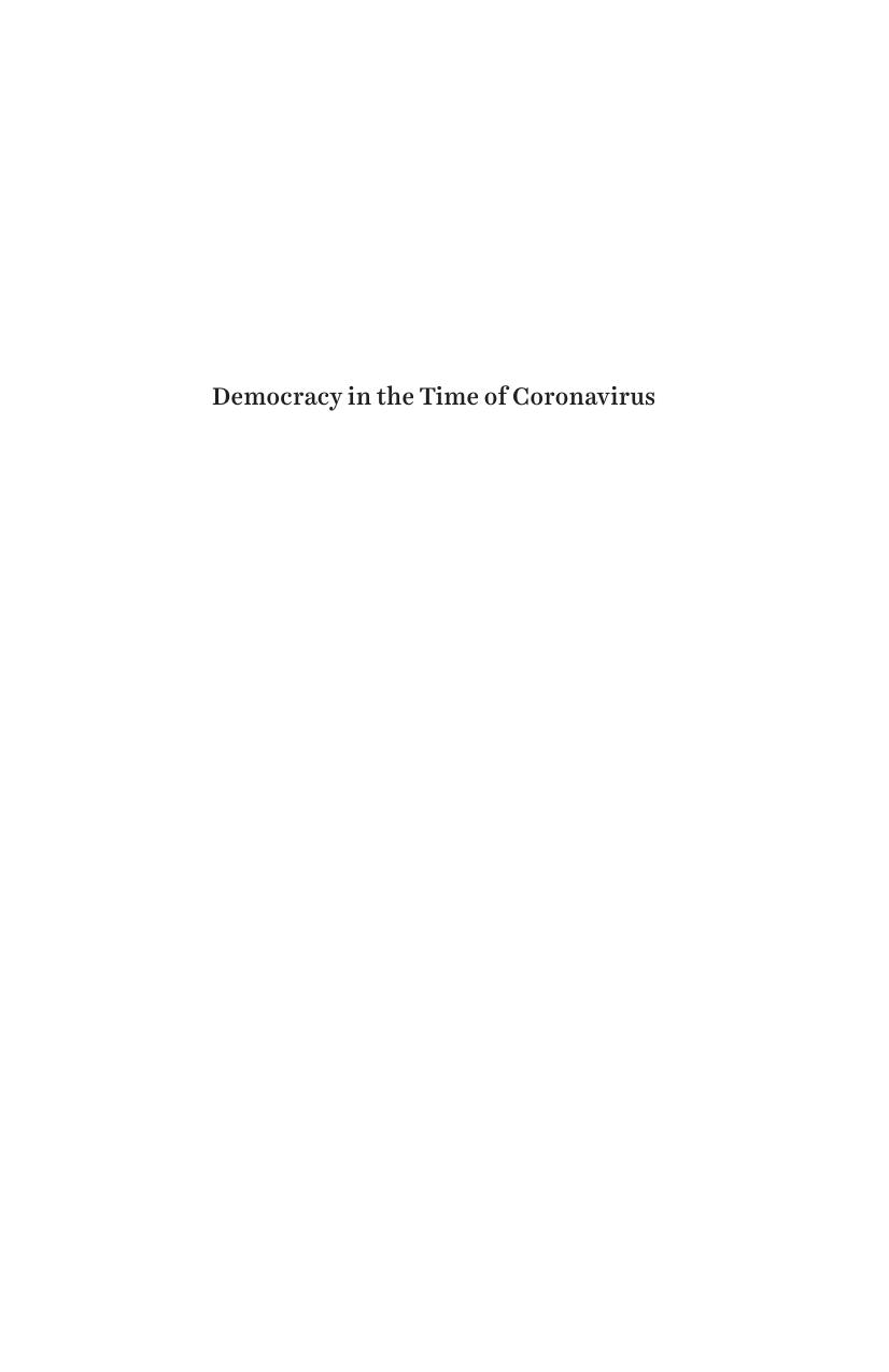 Democracy in the Time of Coronavirus by Danielle Allen