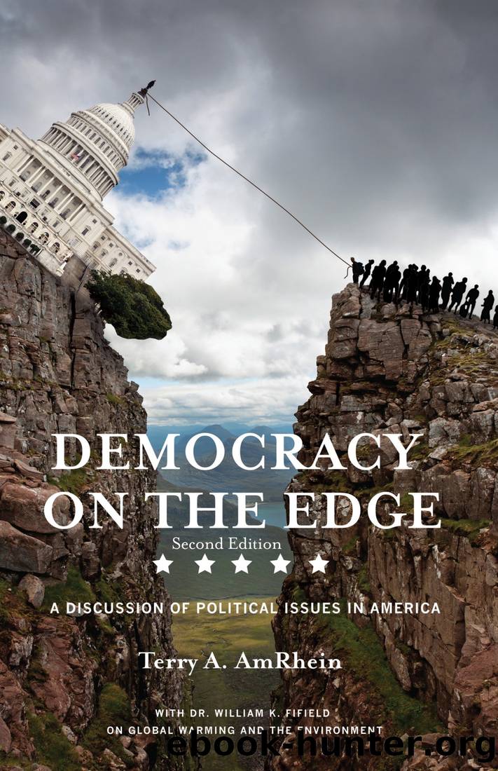 Democracy on the Edge: A Discussion of Political Issues in America by Terry Amrhein