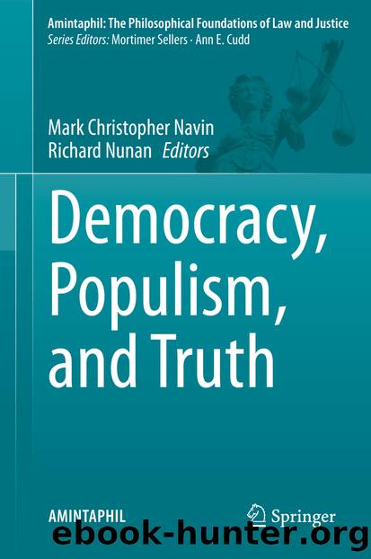 Democracy, Populism, and Truth by Unknown